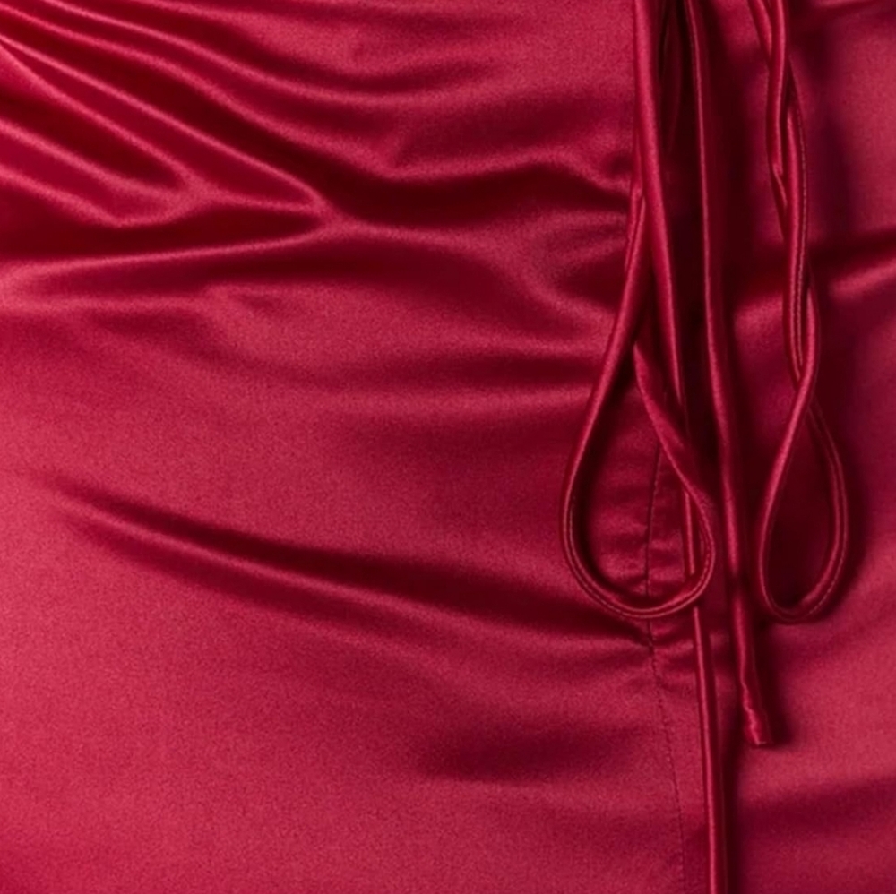 Just Quella Women's Strappy Backless Evening Party Maxi Dress with Slit - Picture 5 of 5